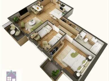 Trosoban stan, Beograd - Rvati | Prodaja · 70m² · 123.200€