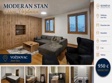 Dvosoban stan, Beograd - Bulevar Oslobođenja | Izdavanje · 90m² · 950€
