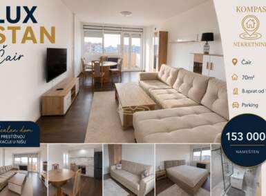 Trosoban stan, Niš - Čair | Prodaja · 70m² · 152.000€