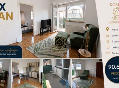 Jednoiposoban stan, Novi Sad | Prodaja · 29m² · 90.640€