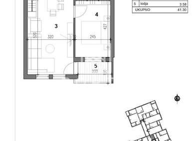 Jednoiposoban stan, Beograd - Mirijevo | Prodaja · 41m² · 107.500€
