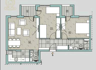 Trosoban stan, Niš - Obilićev venac | Prodaja · 70m² · 193.000€