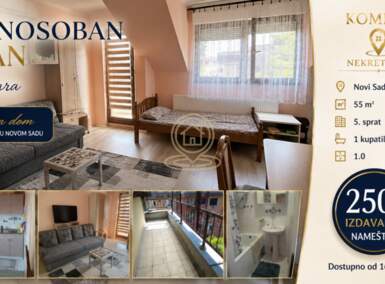 Jednosoban stan, Novi Sad | Izdavanje · 31m² · 250€