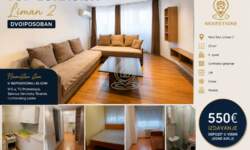 Dvoiposoban stan, Novi Sad | Izdavanje · 53m² · 550€