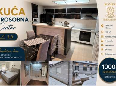 Kuća, Novi Sad | Izdavanje · 130m² · 1.000€