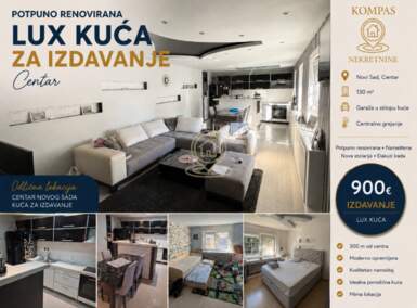 Kuća, Novi Sad | Izdavanje · 130m² · 900€