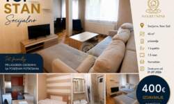 Jednoiposoban stan, Novi Sad | Izdavanje · 40m² · 400€