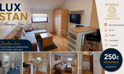 Jednosoban stan, Novi Sad | Izdavanje · 20m² · 250€