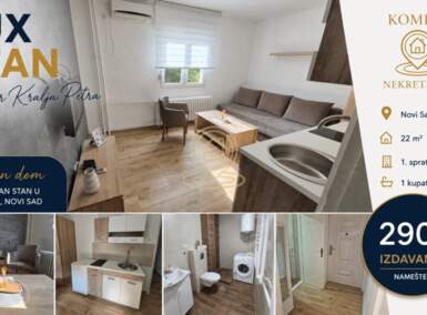 Jednosoban stan, Novi Sad | Izdavanje · 22m² · 290€