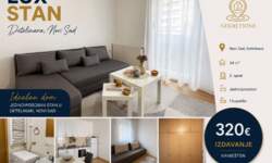 Jednoiposoban stan, Novi Sad | Izdavanje · 34m² · 320€