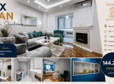 Jednoiposoban stan, Novi Sad | Prodaja · 38m² · 144.200€
