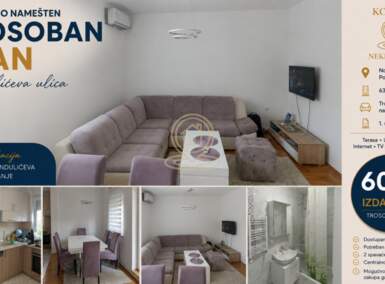 Trosoban stan, Novi Sad | Izdavanje · 63m² · 600€