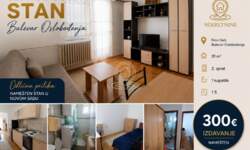 Jednoiposoban stan, Novi Sad | Izdavanje · 31m² · 300€