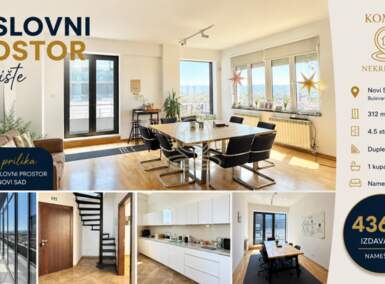 Poslovni prostor / Lokal, Novi Sad | Izdavanje · 312m² · 4.368€