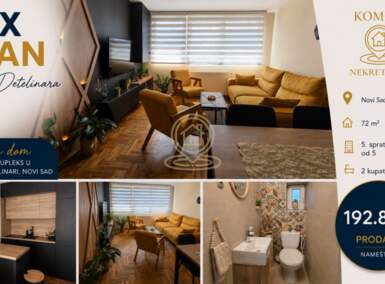 Troiposoban stan, Novi Sad | Prodaja · 72m² · 185.400€