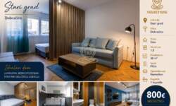 Jednoiposoban stan, Beograd - Dorćol | Izdavanje · 38m² · 800€