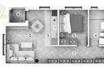 Garsonjera, Novi Sad | Prodaja · 44m² · 82.261€