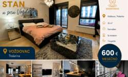 Jednosoban stan, Beograd - Trošarina | Izdavanje · 35m² · 600€