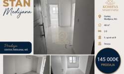 Dvosoban stan, Niš - Šojka | Prodaja · 48m² · 145.000€