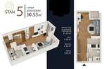 Jednosoban stan, Novi Sad | Prodaja · 30m² · 73.900€