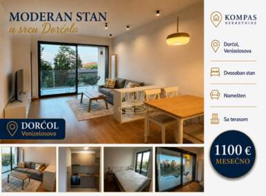 Dvosoban stan, Beograd - Dorćol | Izdavanje · 50m² · 1.100€