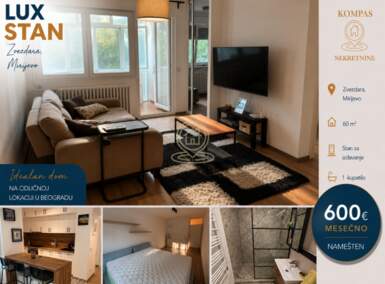 Trosoban stan, Beograd - Mirijevo | Izdavanje · 60m² · 600€