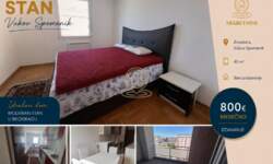 Dvosoban stan, Beograd - Vukov Spomenik | Izdavanje · 40m² · 800€