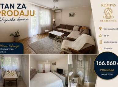 Dvosoban stan, Novi Sad | Prodaja · 56m² · 166.860€
