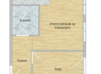 Dvosoban stan, Novi Sad - Podbara | Prodaja · 42m² · 134.400€