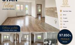 Jednoiposoban stan, Novi Sad | Prodaja · 39m² · 97.850€