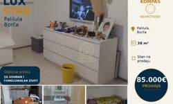 Dvosoban stan, Beograd - Borča | Prodaja · 38m² · 86.000€