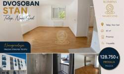 Dvosoban stan, Novi Sad | Prodaja · 41m² · 128.750€