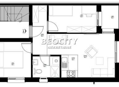 Trosoban stan, Novi Sad | Prodaja · 46m² · 96.075€