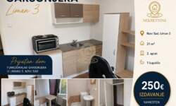 Jednosoban stan, Novi Sad | Izdavanje · 21m² · 250€
