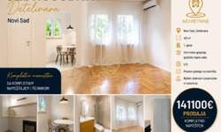 Jednosoban stan, Novi Sad | Prodaja · 40m² · 141.100€