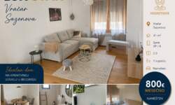 Dvosoban stan, Beograd - Čubura | Izdavanje · 41m² · 800€