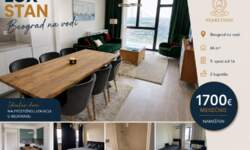 Trosoban stan, Beograd - Beograd na vodi | Izdavanje · 84m² · 1.700€