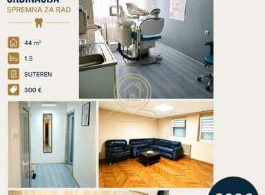 Poslovni prostor / Lokal, Niš - Čair | Izdavanje · 44m² · 300€
