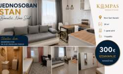 Jednosoban stan, Novi Sad | Izdavanje · 30m² · 300€