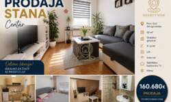 Dvoiposoban stan, Novi Sad | Prodaja · 52m² · 160.680€