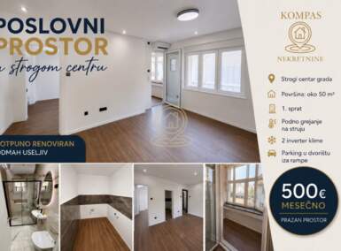Dvosoban stan, Niš - Centar | Izdavanje · 50m² · 500€