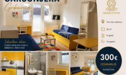 Jednosoban stan, Novi Sad | Izdavanje · 25m² · 300€
