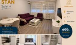 Dvosoban stan, Beograd - Blok 4 | Izdavanje · 42m² · 600€