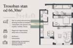 Trosoban stan, Jagodina | Prodaja · 66m² · 128.357€