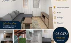 Jednoiposoban stan, Novi Sad - Blok Vila | Prodaja · 47m² · 108.047€