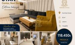 Dvosoban stan, Novi Sad | Prodaja · 33m² · 118.450€