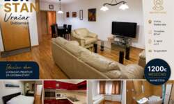 Trosoban stan, Beograd - Hram Sv. Save | Izdavanje · 87m² · 1.200€
