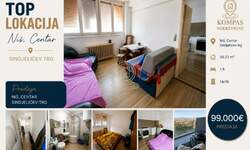 Jednoiposoban stan, Niš - Centar | Prodaja · 39m² · 99.000€