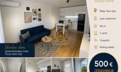 Jednoiposoban stan, Novi Sad | Izdavanje · 40m² · 500€