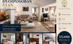 Dvoiposoban stan, Novi Sad | Prodaja · 52m² · 123.600€